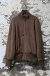 AVIVA JIFEI XUE 25 Autumn/Winter Knitted Elastic Jacket/Drawstring Pants AJX-FW25-DKB-NBWHK-Natural Beige Jacket